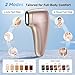 Painless IPL Laser Hair Removal for Women & Men, 39°F Sapphire Ice Cooling Technology, At-Home Laser Hair Removal Device for Face, Armpits, Legs, Bikini & Whole Body, Long-Lasting Results