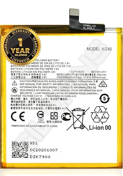 Image of Original KG40 Battery for Motorola G8 Play | One Macro XT2015-2 XT2016-2 XT2016 Battery with 1 Year Warranty**** (P00110)