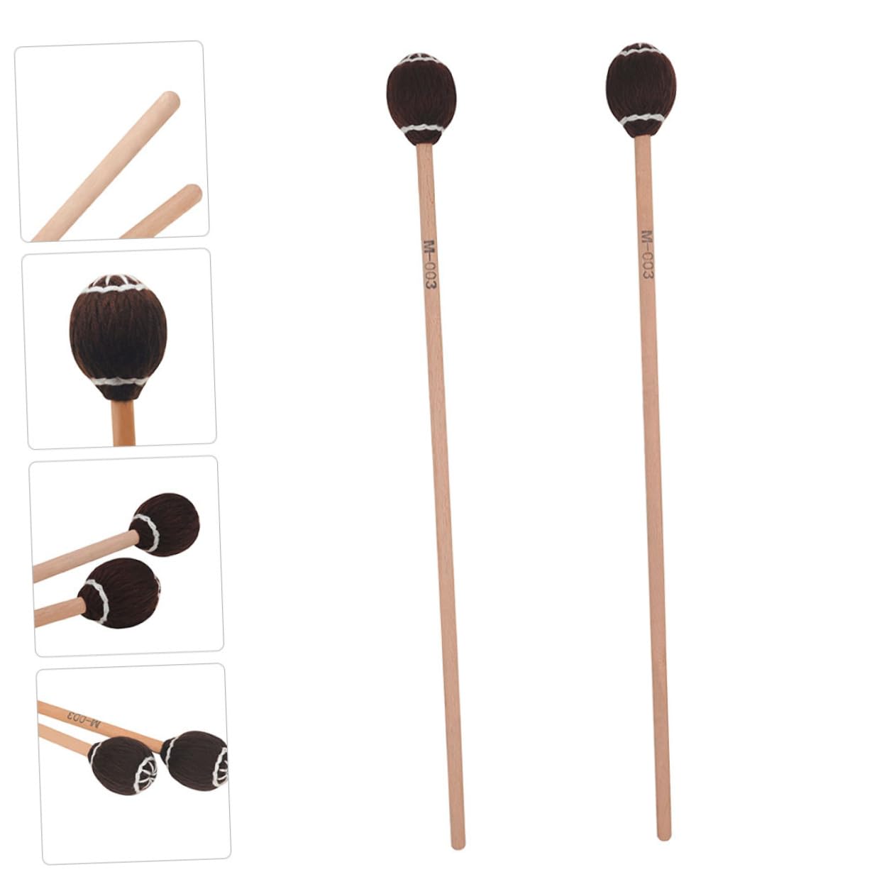 Abaodam 20 Mazos De Marimba Baquetas De Marimba De Palos De Instrumentos De Percusión Piezas De Marimba Baquetas Prácticas Martillo De Marimba Accesorios Para