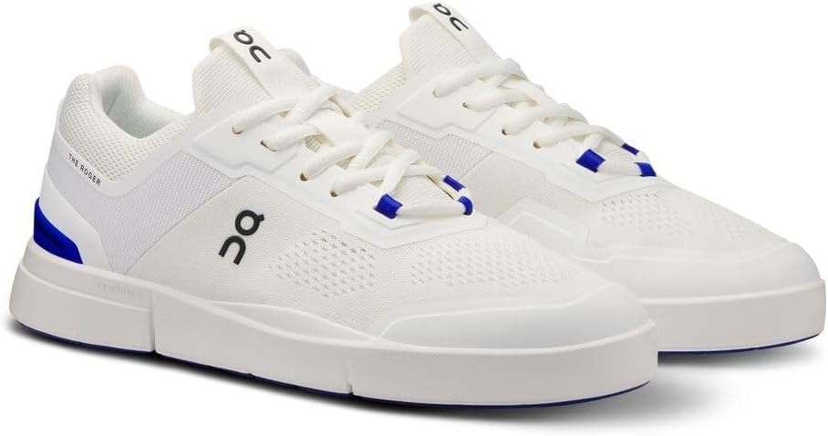 On Women's The Roger Spin 2 Sneaker, White/Indigo, 5