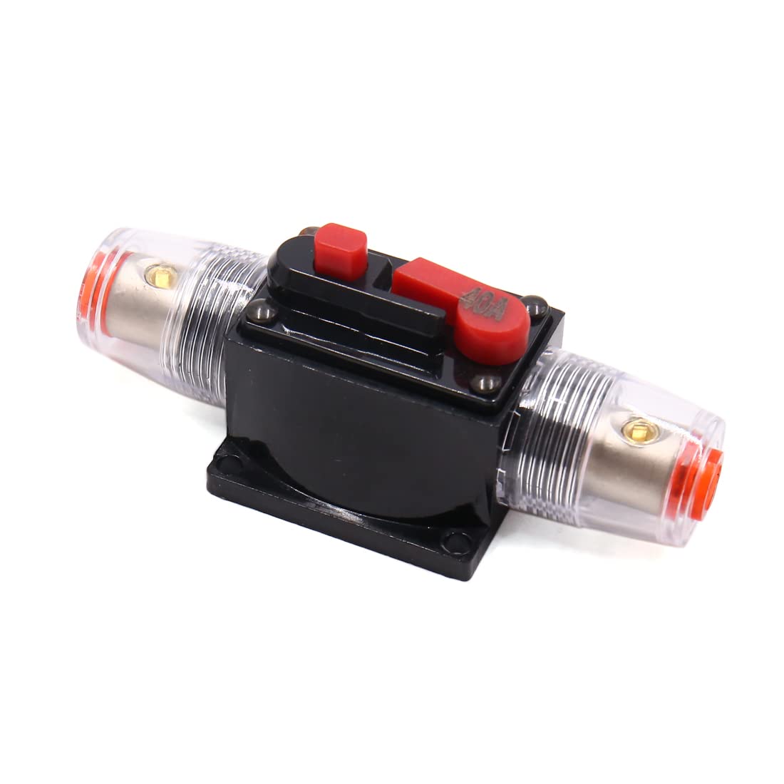Fusible de reinicio 40A MESKEL para fallos en audio de coche calibre 4 8