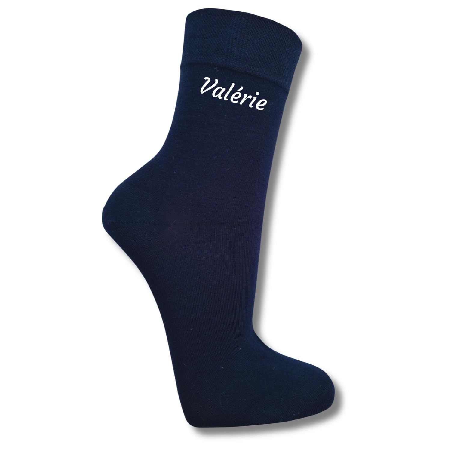 Bentini Damensocken mit Namen bedruckt | 3 Paar | Personalisiert | Geschenk Idee für Frauen