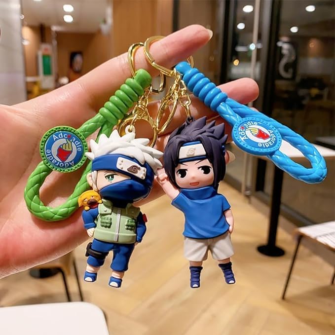 (1 pcs Keychains are small, decorative items Character Cartoon Keychains and Keyrings Set For School Bags, Bike, Car Birthday Gifts