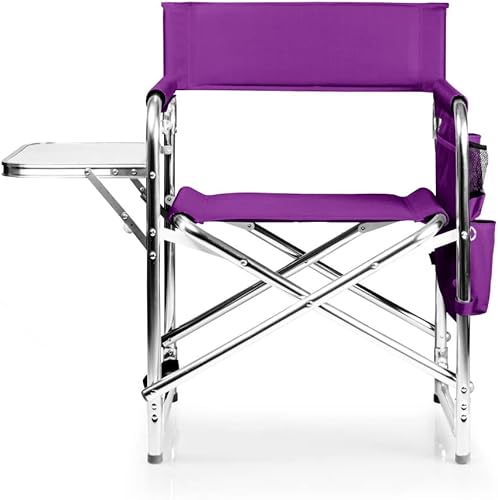 Miniatura 7 de PICNIC TIME NCAA Clemson Tigers - Silla deportiva con mesa auxiliar, silla de playa, silla de campamento para adultos