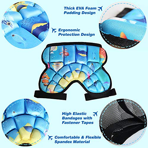 Hip Pad, Andoer Protetor de quadril infantil 3D acolchoado de proteção para esquiar patinação snowbo