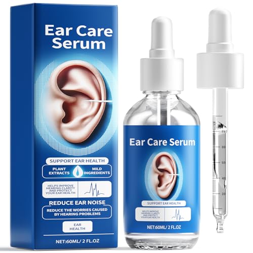 Tinnitus Relief for Ringing Ears, Tinnitus Relief Ear Drops, Natural Tinnitus Treatment for Ear Ringing Relief, Effectively Reduce Ear Noise & Promote Healthy Hearing, 60 ml