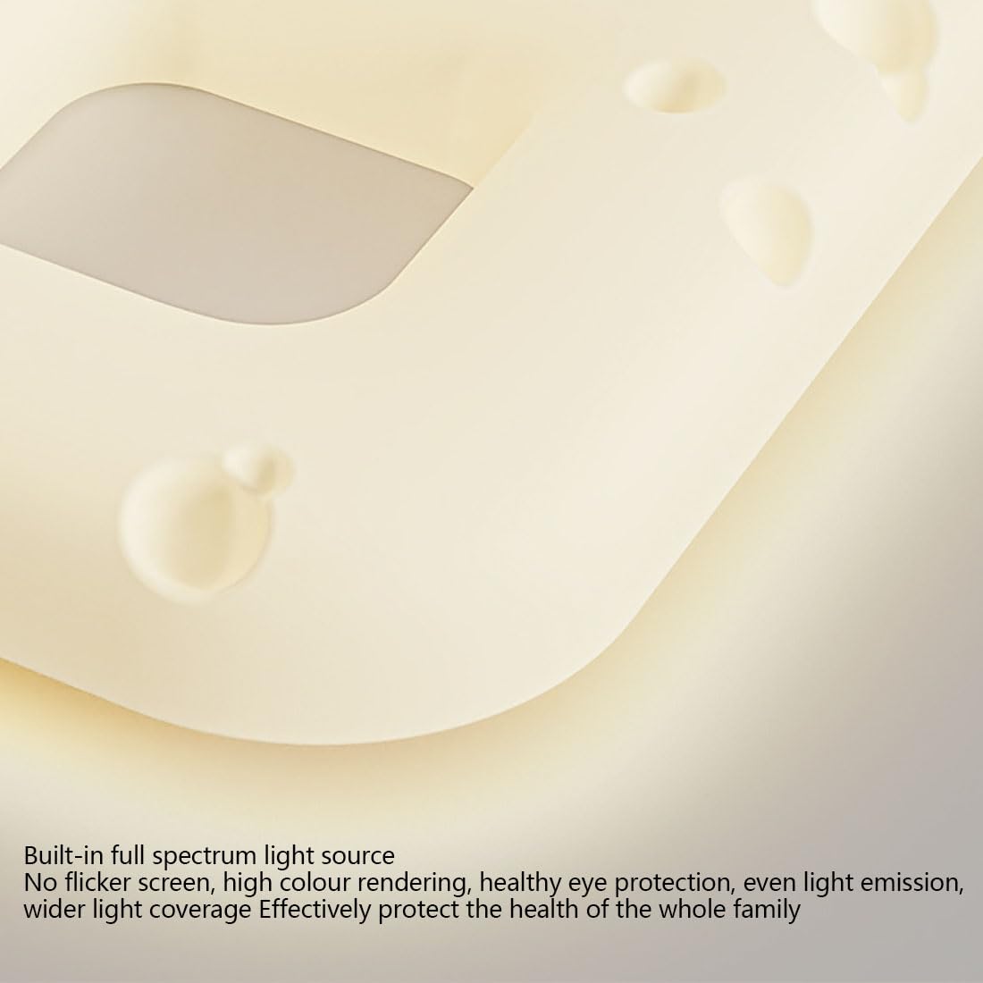 Lampada da soffitto in stile scandinavo, protezione degli occhi, moderna coperta per biscotti per camera da letto, lampada per camera dei bambini e lanterne, 48 cm
