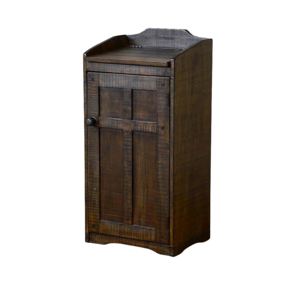 Starlight Canyon Home Solid Wood Trash Can Cabinet