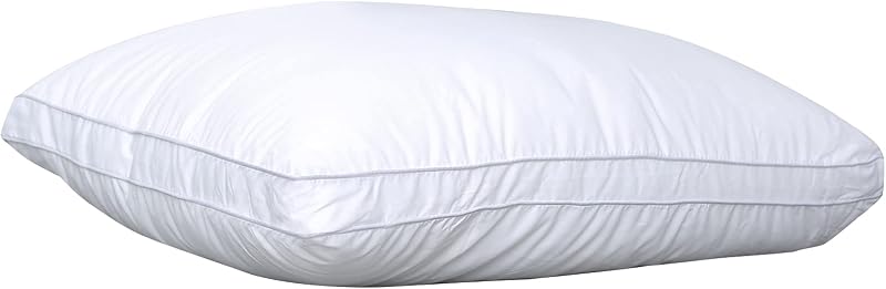 Bed Pillows for Sleeping 1 Pack,Queen Size,Luxury Hotel Collection Pillow,Soft Fluffy and Great Support Down Alternative Filling,Gusseted Pillow for Side and Back Sleepers(20x30)