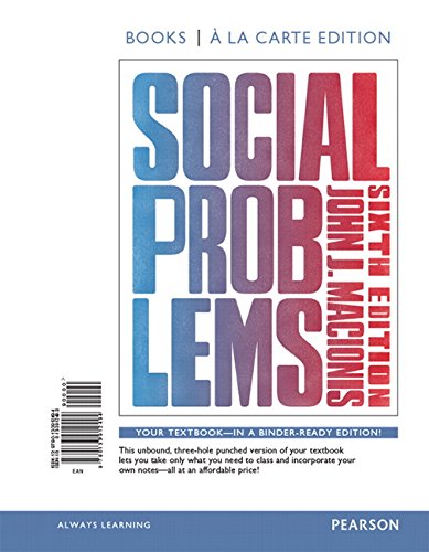 Social Problems, Books a la Carte Edition