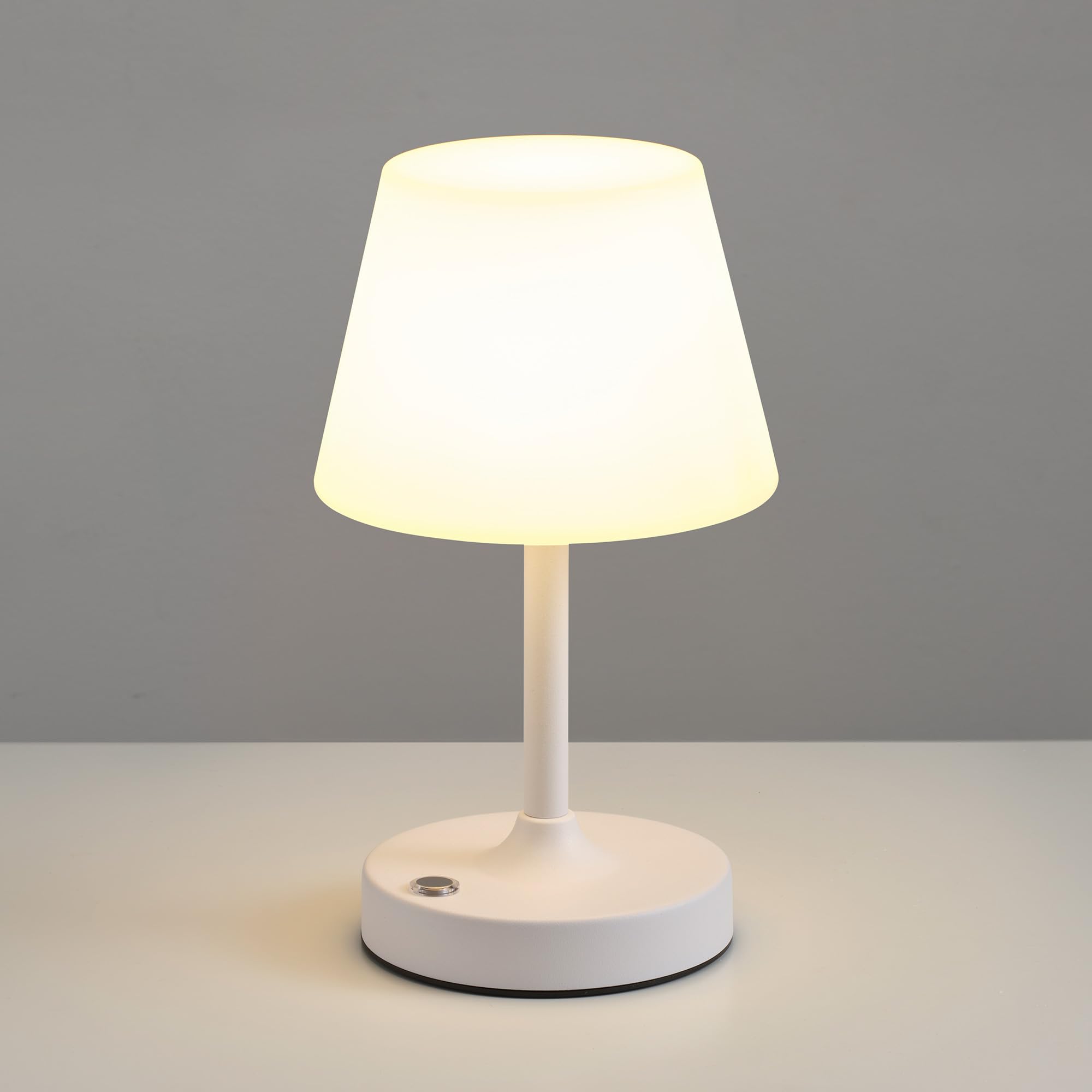 VISDANFO Kabellose LED Tischlampe PE Kunststoff