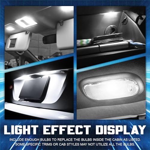 Kit de 8 Bombillas LED para Luz Interior de Auto miniatura 6