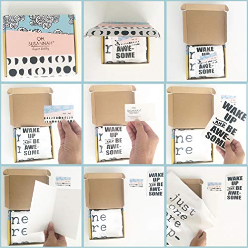 Tonight Not Tonight Reversible Pillowcase Bridal Shower Gift Ready Packaging (20x30 for Standard/Queen Sized Pillows)