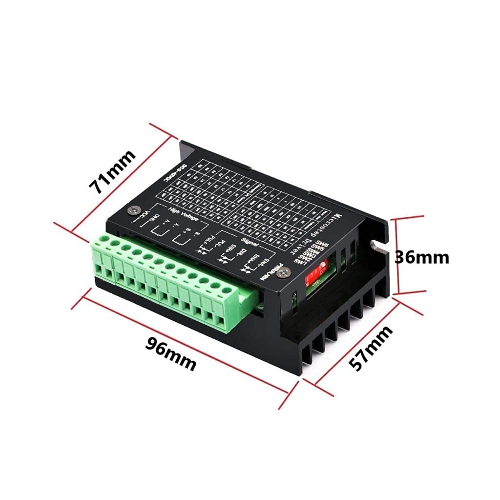 TB6600 Schrittmotortreiber 4A 9V-42V 42/57/86 Typ 2-Phasen 4-Phasen Schrittmotor Treiber Controller für 3D Printer Drucker/CNC(4 Stück)