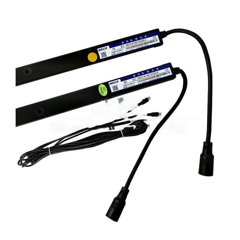 1SETS Light Curtain 917A61-DC24 Elevator Door Sensor WECO-917A61-DC24D-A 1NO PNP