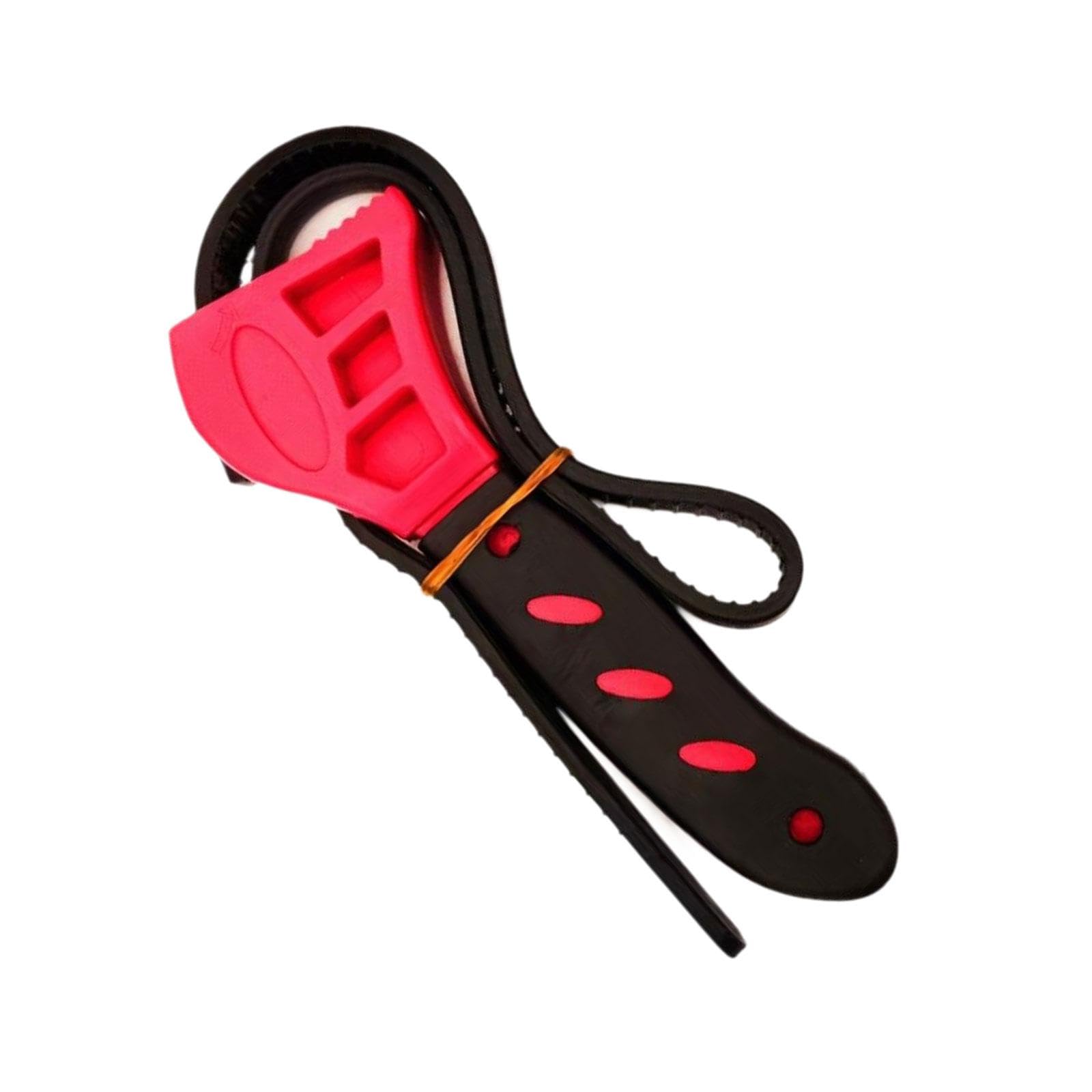 Rubber Pipe Wrench Adjustable Multifunctional Universal Flexible Jar Opener Plumbers Spanner for Plumbing Tasks Accessories, 6inch