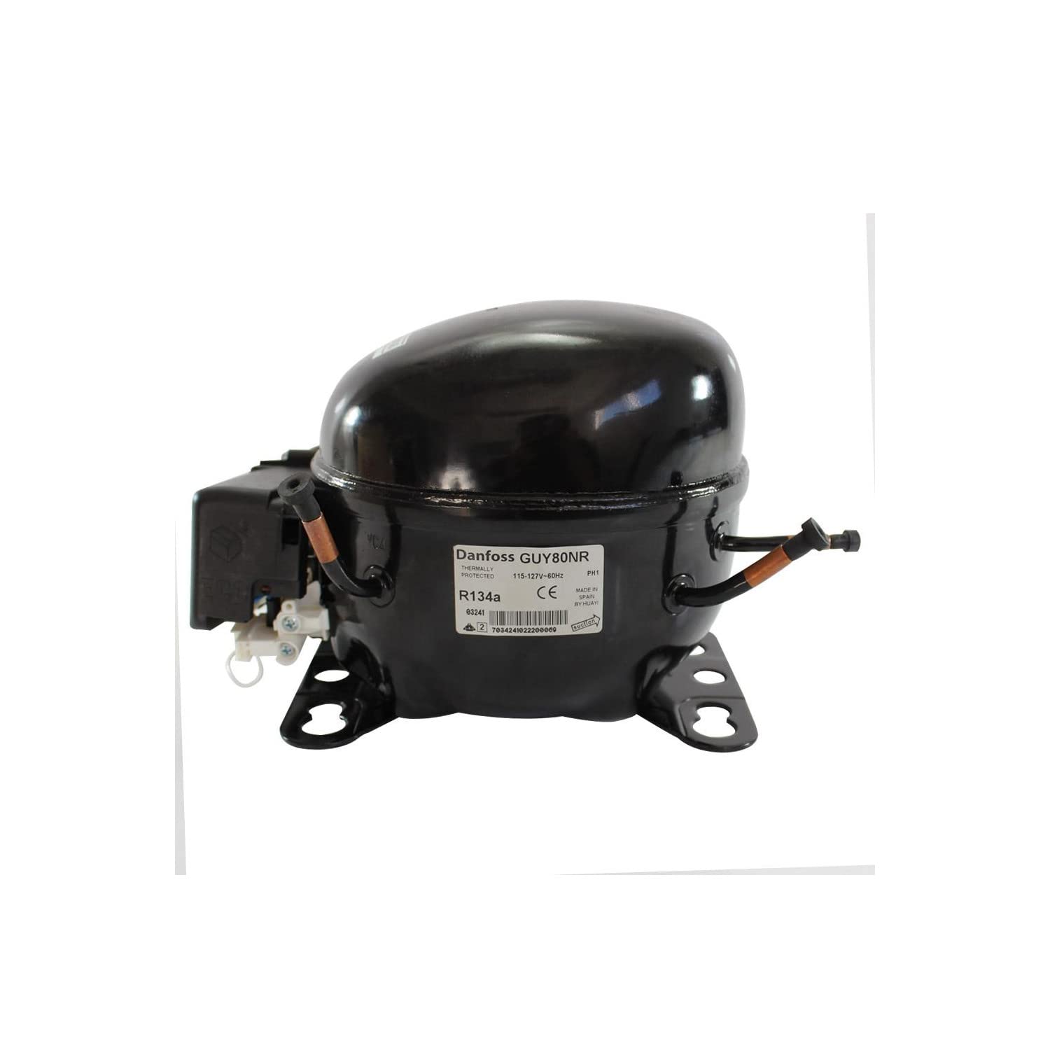 Danfoss Compressor 1/4hp+ Guy80nrb Lmbp 123b1303 134a 115-127v/1ph/60hz Csir