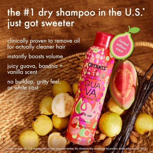 Image of Amika perk up talc-free dry shampoo