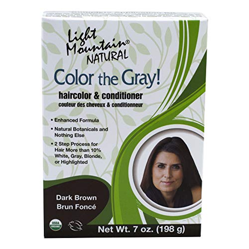 Light Mountain Natural 2 Piece Natural Color The Gray!, Dark Brown