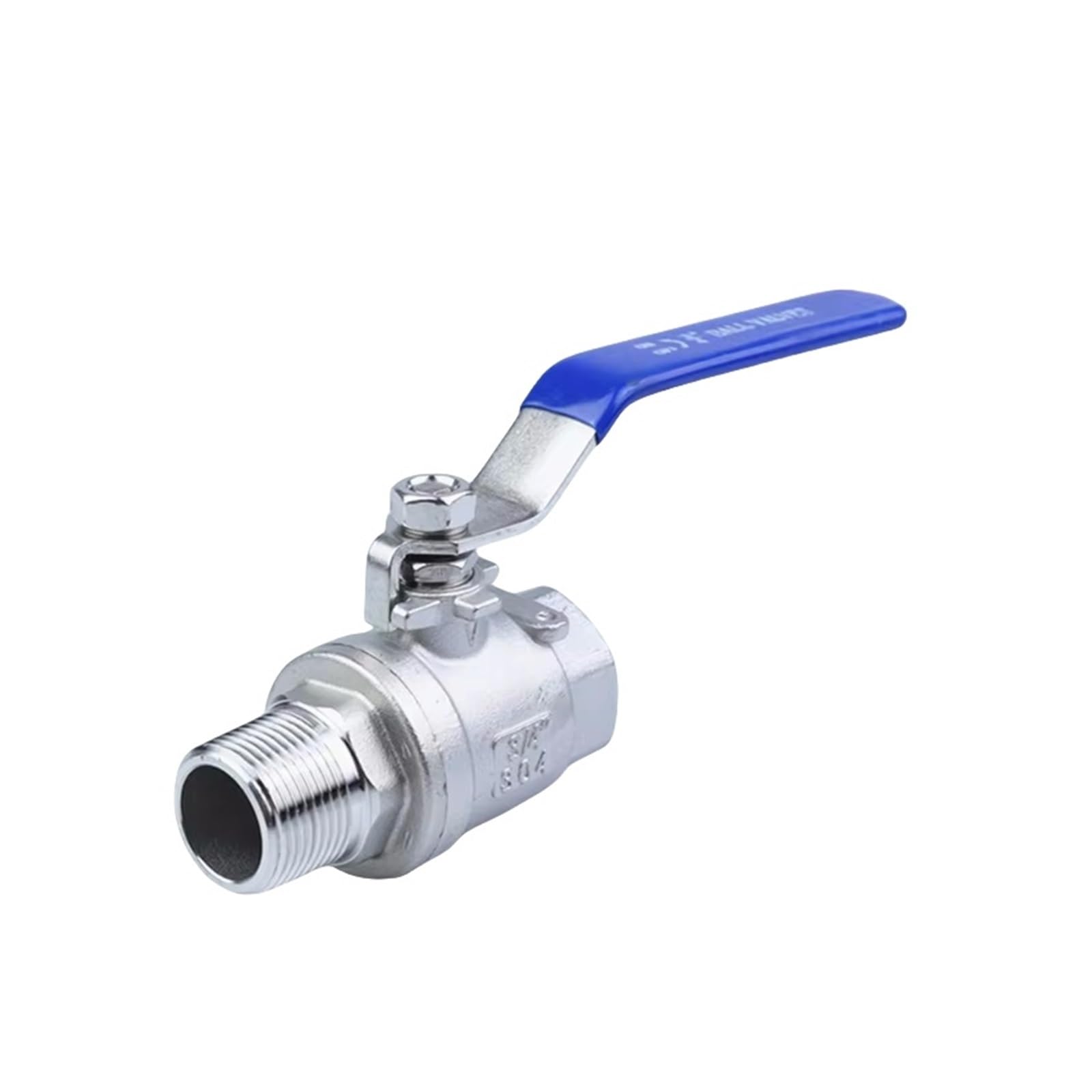 1 Uds BSP rosca hembra a macho válvula de bola acero inoxidable 304 for agua aceite Gas DN8 DN10 DN15(1")