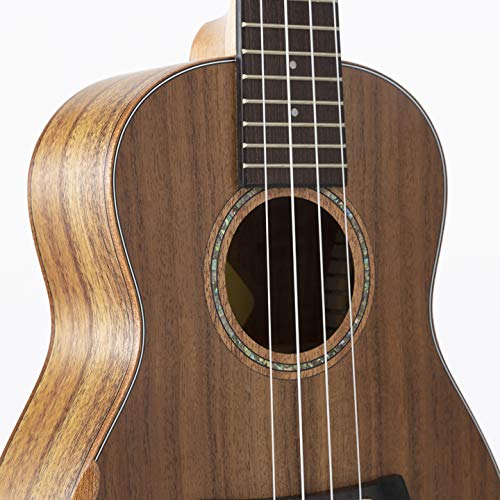 UKULELE CONCERTO 24 MAORI SERIES KAL 420 CK FRISO E ROSETA EM ABS C/BAG KALANI KOA