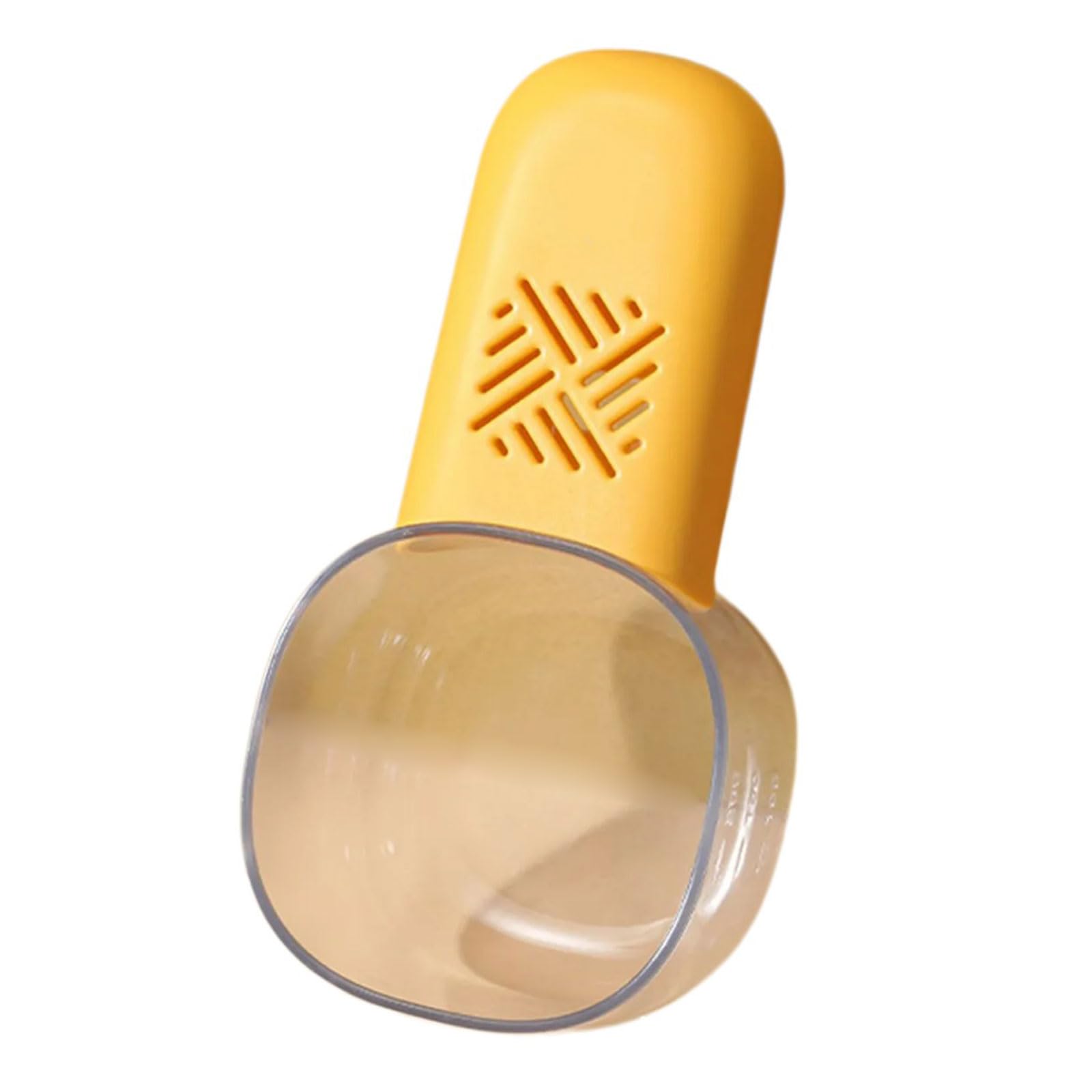 MALSSE Easy Cleaning Measuring Scoops Feature Double Scale Grains Measuring Tool for Accurate Rice Flour Grains Portioning Multifunctional Moistureproof Rice Scoops