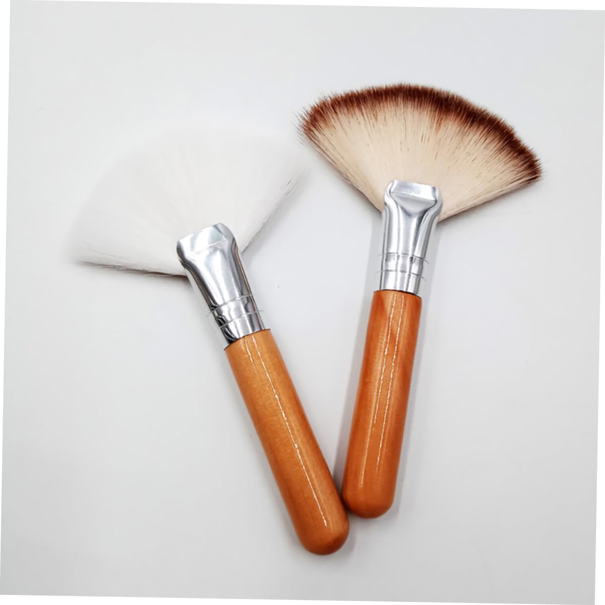 Didiseaon 12 Piezas brocha para polvos sueltos brocha para maquillaje resaltadores pinceles maquillaje para tratamientos faciales cepillar iluminadores maquillaje constituir