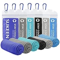 Amazon｜Sukeen 冷却スポーツタオル 12枚パック バルク(40インチx12