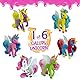 CRAZE Magic Slime FOILBAG | Schleim Kinder im Beutel 75ml Slime Set mit Glitzer & Galupy Unicorn Einhorn Figur Überraschung, geruchsneutral, rückstandsfrei