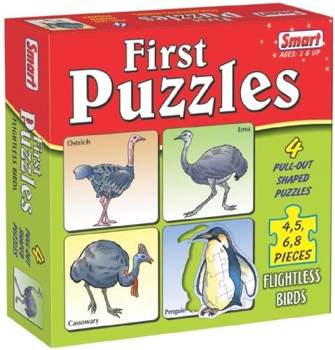 Image of Smart Kid - 1028 First Puzzles - Flightless Birds, Multi