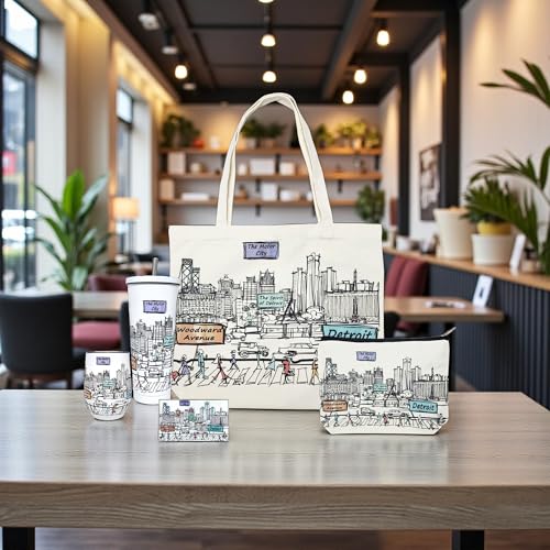 Image of Cities Around the World Artwork Tote Bag Series- Designed in the USA, 17 inchx14 inch, Double Sided Print, Souvenir & Gift