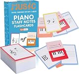 104 Lernkarten zur Musiktheorie mit Notenlinien und Akkordtabellen für den Klavierunterricht sowie für die musikalische Früherziehung und Anfänger (Piano Cards and 2poster)