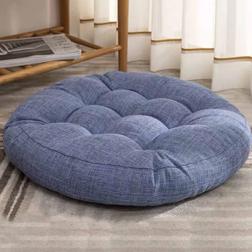 HLTQL Cojin Suelo Grande Interior、Cojines De Suelo Grandes、Cojines Suelo Redondos、Cojines Redondos para Sillas De Jardin、Cojin Redondo Exterior(b5,round55cm)
