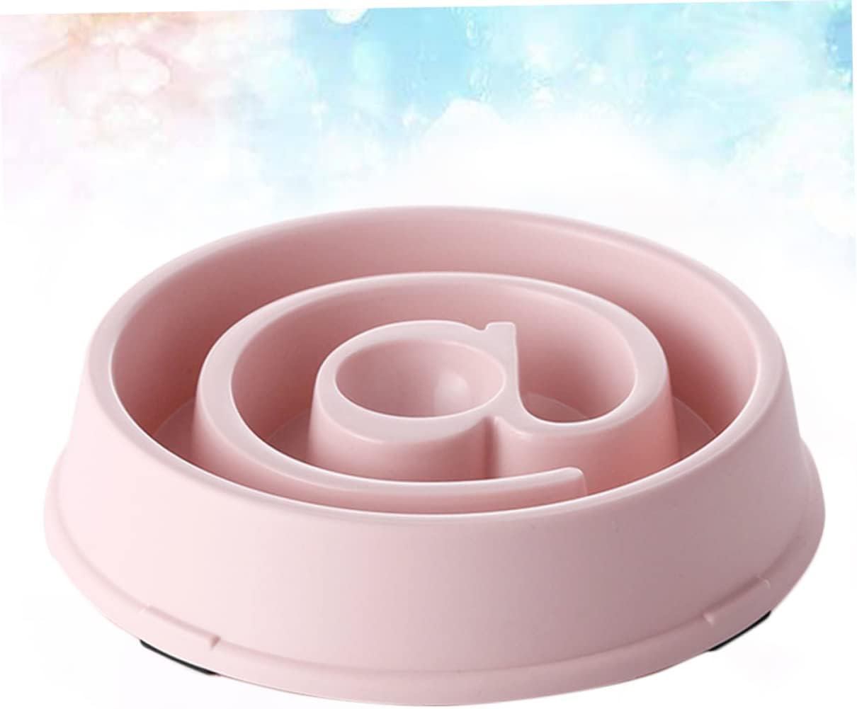 3Pcs Slow Feeder Dog Bowls Non Pet Feeding Dish for Cat Dog Puppy Simple Food Bowl for Healthy Eating