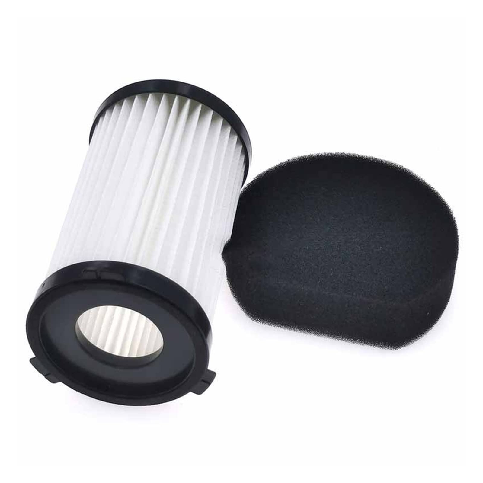 Replacement HEPA Filter With Sponge Compatible With Moo-Soo D600 D601 Iwoly V600 Cecotec Thunderbrush 520 Corded Vacuum Cleaner Accessories (Color : 1Set HEPA Filter)