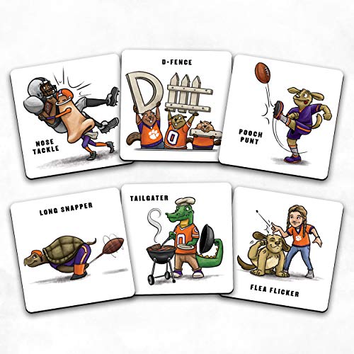 Image of YouTheFan NCAA Officially-Licensed Memory Match Game - Humorous, Team-Specific, Original Hand-Drawn Artwork, Fun for the Whole Family, for Fans Young and Old