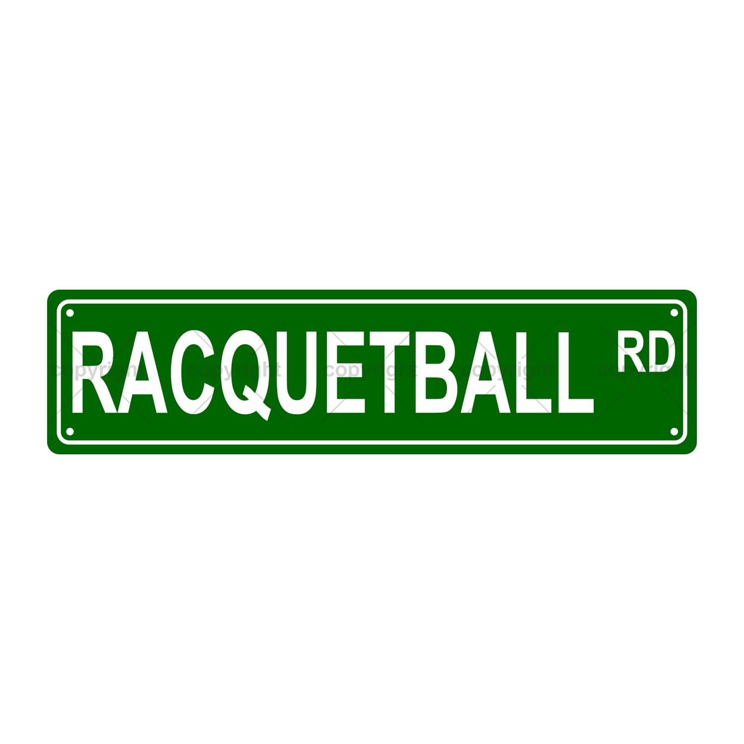 Racquetball RD Sports Metal Tin Street Sign Bar Cafe Garage Cave Home Room Wall Bathroom Farmhouse Garden Porch Patio Decor,4x16 Inch