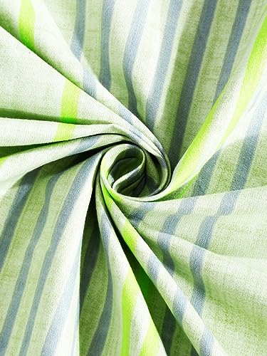 Image of Home Sizzler 210 TC Microfibre Green Single Bedsheet with 1 Pillow Cover