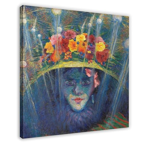 Impression Toile Umberto Boccioni - Toile Canvas Premium pour Décoration d'Intérieur Chic