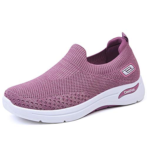 1Pcs Women’s Casual Lightweight Shoes | Soft Sole Flat Bottom Sneakers | Breathable Shoes for & Sports-image-39