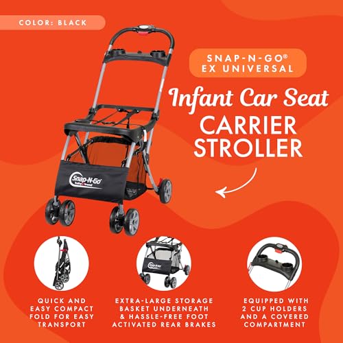 Baby Trend Snap N Go EX Universal Infant Car Seat Carrier