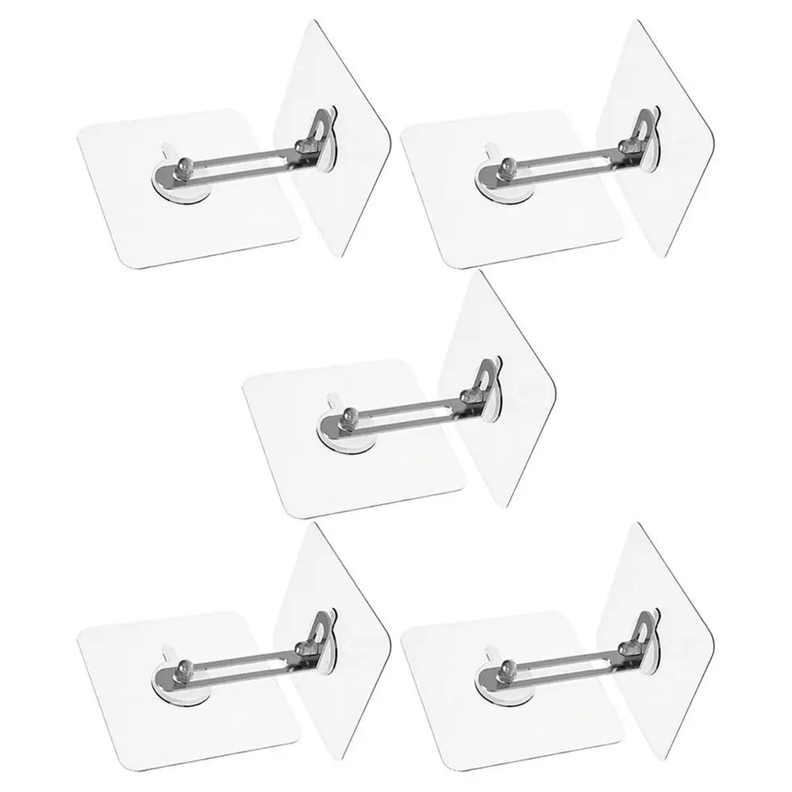 Anclajes de pared sin taladro para evitar caídas de cómodas y librerías en casa 7