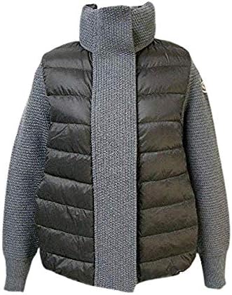 Amazon | [モンクレール] ウールニット切替ダウンジャケット