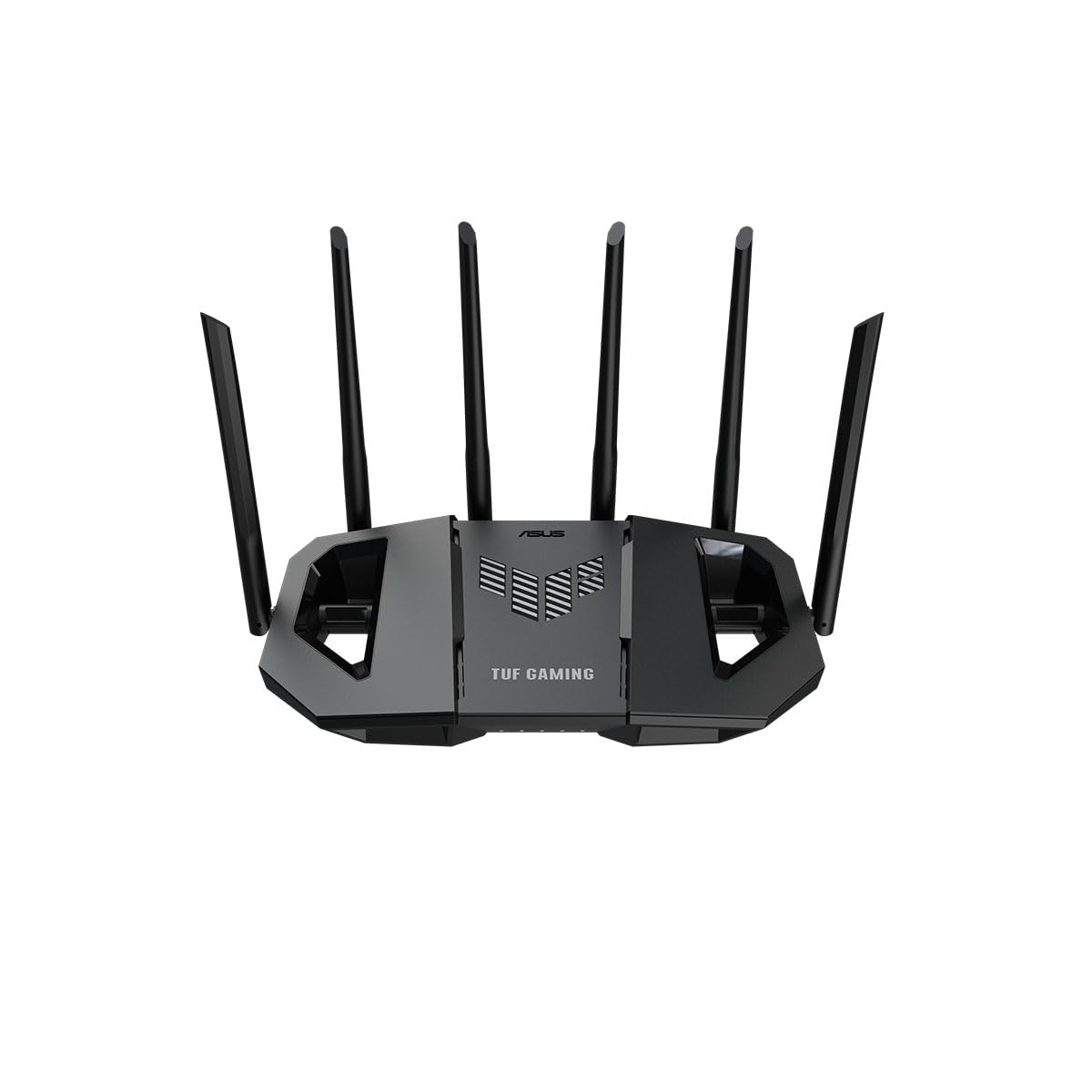 ASUS TUF Gaming BE6500 - Router WiFi 7 - Dual Band, wireless fino a 6,5 Gbps, acceleratore di gioco, controllo Multi-Link (MLO), (x4) Porte da 2,5 GbE, Mesh + VPN compatibile e sicurezza di rete senza