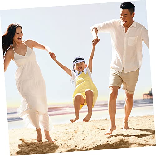 PartyKindom 1pc Boy Girl Sun Hat Lightweight Uv Beach Cap for Boys and Girls Breathable Outdoor Hat and Star Design Multi3