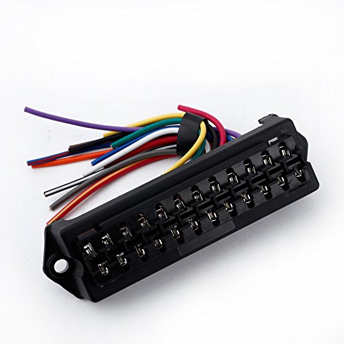 Sangmei Circuito DC32V de 12 vias para trailer de carro com lâmina automática Suporte de bloco de ca