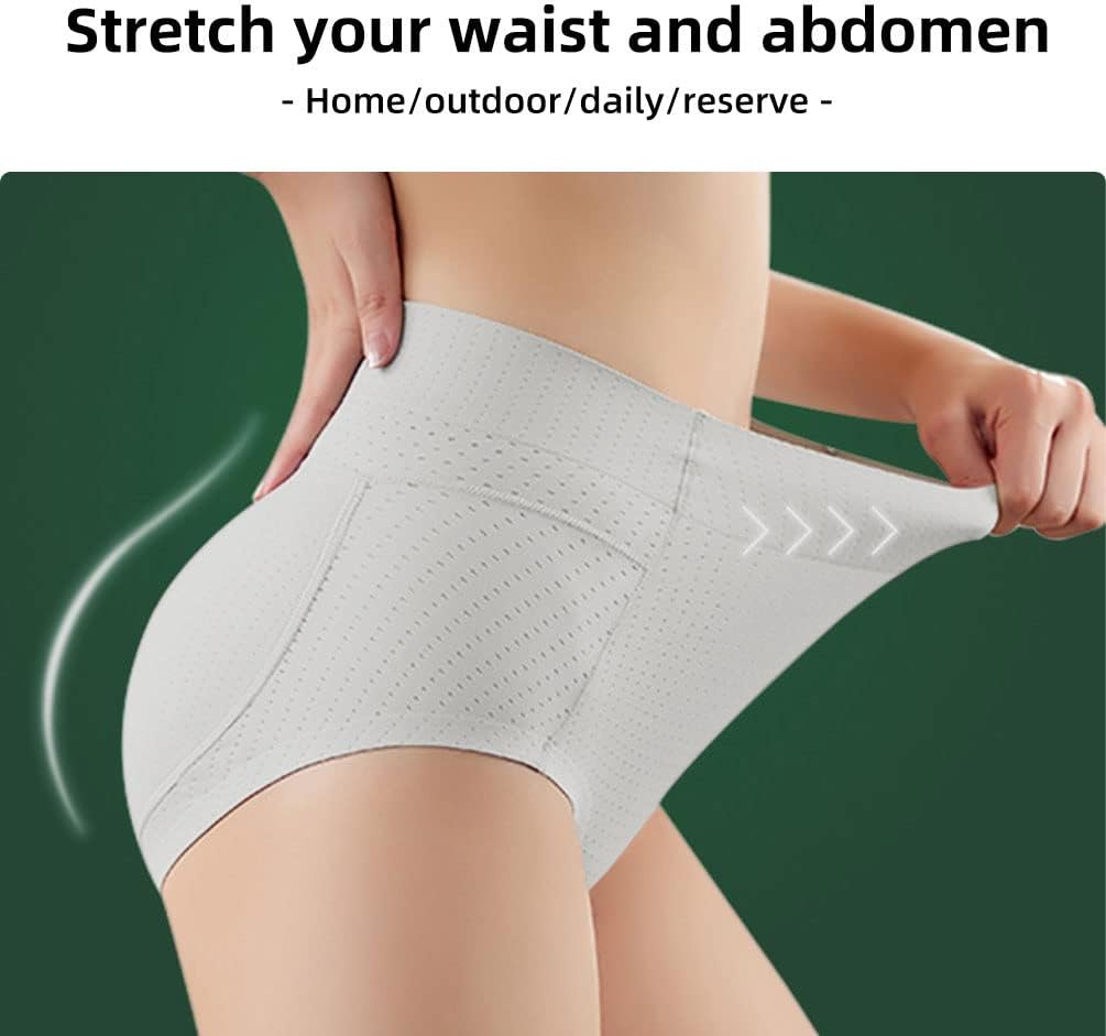 3PCS Tummy Control Shapewear Shorts, Seamless High Waisted Body Shaper Slimming Shapewear Underwear Girdle Panty