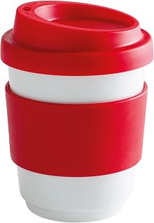 KAHLA fillit Becher 0,27 l cherry red To Go Becher aus Porzellan