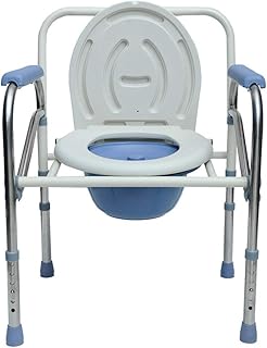 LLT Aseo Práctica Silla con Orinal Silla Y Wc Surround Wc-Ducha con Orinal Apoyo para Personas Mayores de Edad, Minusválidos, Discapacitados, Los Abuelos