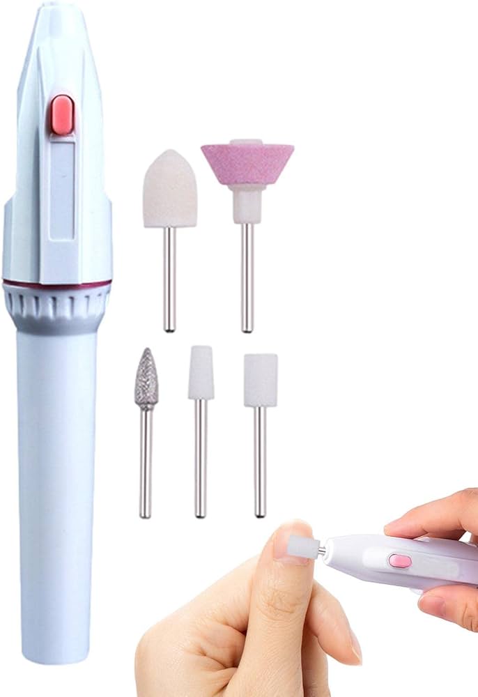 Amazon.co.jp: 電動爪やすり - コードレス電動爪やすりセット - 充電式